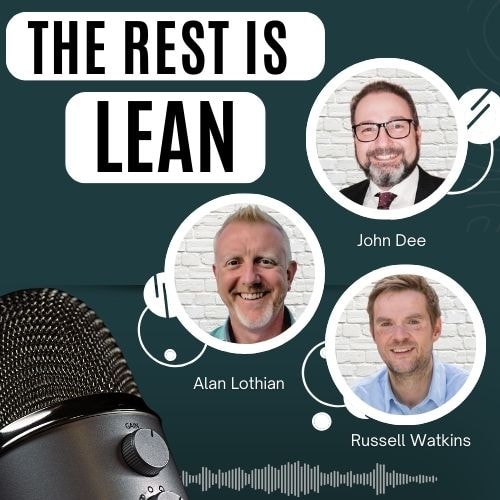 The Rest is Lean Podcast — hosted by Alan Lothian, John Dee and Russell Watkins